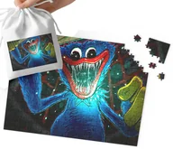 Puzzle - PUZZLE Huggy Wuggy WZORY Z BAJEK I GIER PREZENT DLA DZIECI 24el + WORECZEK - miniaturka - grafika 1