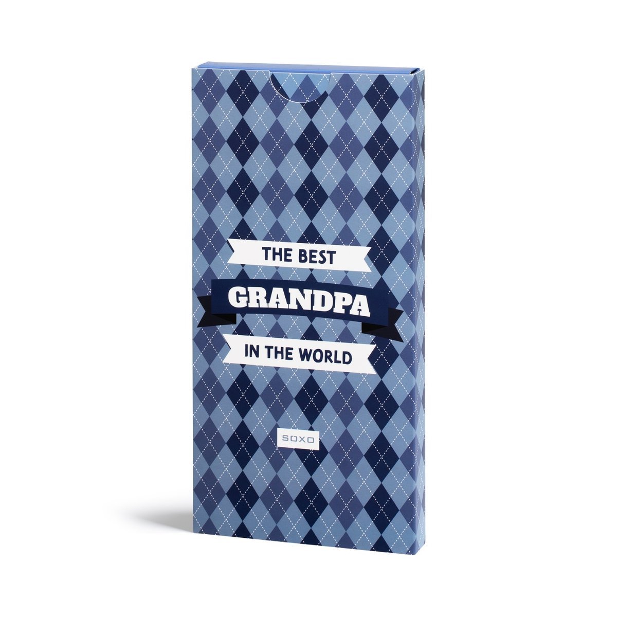 Skarpetki m��skie SOXO Najlepszy Dziadek na ��wiecie-40���45