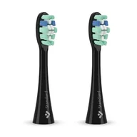 Końcówki do szczoteczek elektrycznych - Końcówka szczoteczki TRUELIFE SonicBrush Clean 30 Czarny 2 szt. (Delikatnie masują dziąsła) - miniaturka - grafika 1
