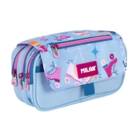 Piórniki - Piórnik 3 komorowy z klapką Roller 2 MILAN - miniaturka - grafika 1