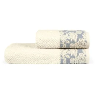 Ręcznik kąpielowy, bawełniany 70 x 140, Szary - Ręczniki - miniaturka - grafika 1