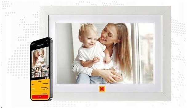 Ramka cyfrowa Kodak KODAK ramka cyfrowa do zdjęć RCF-1018 white