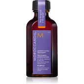 Olejki do ciała i włosów - Moroccanoil - Soin Moroccanoil Violet - Kuracja Do Włosów Blond, Pasemek I Siwych - Moroccan Oil Treatment Purple 50ml - Dla Kobiet - miniaturka - grafika 1