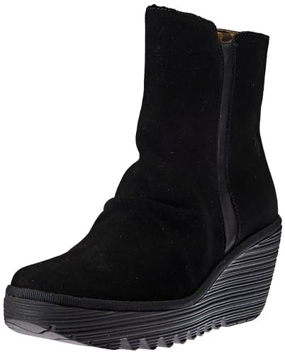 Fly London Damskie botki Yopa461fly, fioletowo- czarny, 36 EU