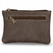 Etui na klucze - Etui na Klucze Pokrowiec Futerał na Pilota Skórzane Brązowe -Parker Quality - miniaturka - grafika 1