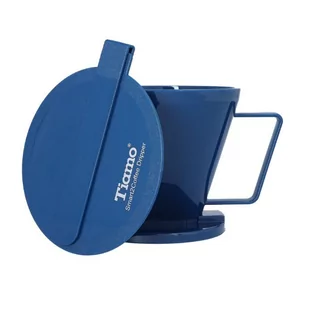 TIAMO Tiamo Smart 2 Coffee Dripper Przezroczysty brązowy 4715660755691 - Zaparzacze i kawiarki - miniaturka - grafika 1