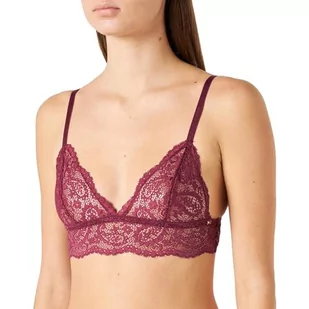 Tommy Hilfiger Damskie biustonosze trójkątne bez podszewki, klasyczny bordowy, XS, Klasyczne bordowe, XS - Biustonosze - miniaturka - grafika 1