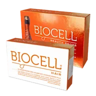 Włosy, skóra, paznokcie - Zestaw dla włosów i skóry: Biocell Hair + Biocell Beauty Shots - miniaturka - grafika 1