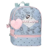 Plecaki - Joumma Disney Minnie American Darling Plecak Niebieski 8,37L 23x28x13 cms Poliester, niebieski, plecak - miniaturka - grafika 1