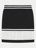Spódnice - Guess Spódnica J4YD05 Z3GW0spó Czarny Regular Fit - miniaturka - grafika 1