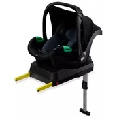 Foteliki samochodowe - Fotelik samochodowy KINDERKRAFT Mink Pro I-Size z bazą (0-13 kg) Czarny - miniaturka - grafika 1