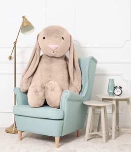 Miś Gustaw, Królik Figo, beżowy, 160 cm - Maskotki i pluszaki - miniaturka - grafika 1