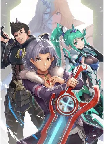 Plakat Anime Manga Xenoblade xb_087 A2 (custom)