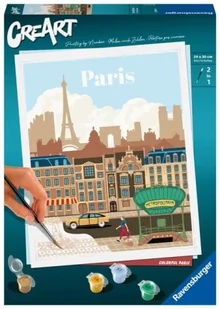 CreArt : Paryż - Ravensburger - Zabawki kreatywne - miniaturka - grafika 1