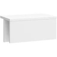 Meble modułowe i akcesoria - Półka/podstawka pod monitor do biurka LAYERS, biała - miniaturka - grafika 1