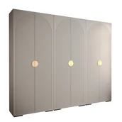 Szafy - Szafa przesuwna Garderoba MANHATTAN RYFEL 1 300 gł. 47 biały - miniaturka - grafika 1