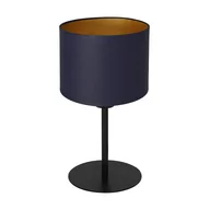 Lampy stojące - Luminex Arden 3572 Lampa stołowa lampka 1x60W E27 czarny/niebieski/złoty - miniaturka - grafika 1