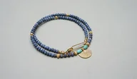 Naszyjniki - Sea collection - Koral blue /choker/ 24.04.25 - miniaturka - grafika 1