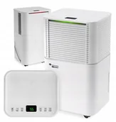 Domowe osuszacze powietrza - Osuszacz Powietrza Pochłaniacz Wilgoci 10L 195W Oczyszczacz Cichy Timer - miniaturka - grafika 1