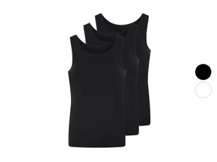 LIVERGY® Podkoszulki męskie prążkowane, 3 sztuki - Koszulki męskie - miniaturka - grafika 1