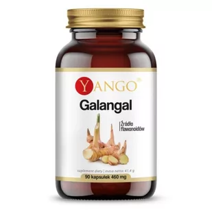 YANGO Yango Galangal 90 k źródło flawonoidów YA0152 - Suplementy naturalne - miniaturka - grafika 1