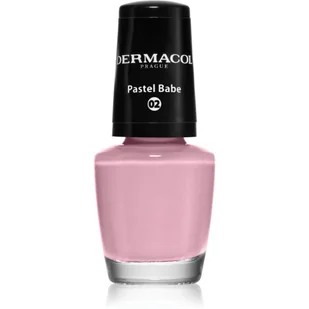 Dermacol Mini Pastel lakier do paznokci 5 ml dla kobiet 02 Pastel Babe - Lakiery do paznokci - miniaturka - grafika 1