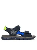 Buty dla chłopców - Primigi Sandały 1397733 D Granatowy - miniaturka - grafika 1
