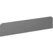 Inne meble biurowe - B2B Partner Parawan PRIMO, 1400 x 18 x 300 mm, grafitowy 555830 - miniaturka - grafika 1