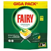 Akcesoria i części do zmywarek - TABLETKI FAIRY A'100 ALL IN ONE LEMON - miniaturka - grafika 1