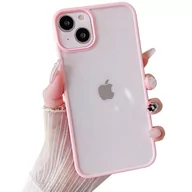 Etui i futerały do telefonów - Etui ochronne obudowa Alogy Hybrid Candy Case do Apple iPhone 13 różowo-przezroczyste - miniaturka - grafika 1