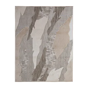 FLOKO Dywan zewnętrzny Bella brązowy-beżowy 80 x 140 cm - Dywany zewnętrzne - miniaturka - grafika 1