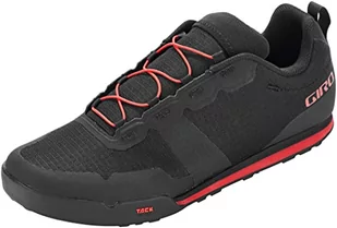 Giro Tracker Fastlace buty do jazdy na rowerze górskim, czarny/jasny czerwony, 42 EU - Buty rowerowe - miniaturka - grafika 1