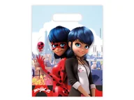 Urodziny dziecka - PROCOS DISNEY Prezentowe torebki urodzinowe Miraculum - 6 szt. - miniaturka - grafika 1