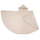 Okrycia kąpielowe dla dzieci - Kerstin OKRYCIE KĄPIELOWE MUŚLINOWE Z KAPTURKIEM - miniaturka - grafika 1