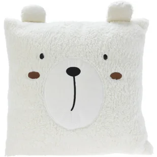 Poduszka Hatu Baby Bear, 43 x 43 cm, poliester - Kołdry i poduszki dla dzieci - miniaturka - grafika 1