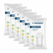 Wkłady filtrujące - Dafi Filtr Wkłady Wody do Brita Zelmer Anna 6szt - miniaturka - grafika 1