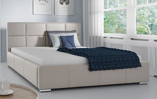 Elior Łóżko tapicerowane Melisa 200x200 - 44 kolory