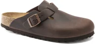 Klapki i japonki męskie - Birkenstock Boston LEOI 860131 Brązowe 44 - miniaturka - grafika 1