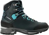 Buty trekkingowe damskie - Buty trekkingowe damskie Lowa Lavena II GTX Ws Gore-Tex Navy/turkis (220694 6969) - miniaturka - grafika 1