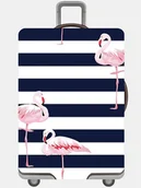 Akcesoria podróżnicze - Pokrowiec na walizkę M granatowy M - miniaturka - grafika 1