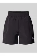 Spodnie sportowe damskie - Szorty o kroju regular fit z wyhaftowanym logo - The North Face - miniaturka - grafika 1