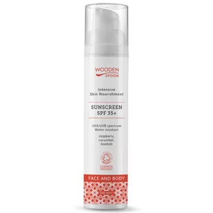 Wooden Spoon Krem do ciała na słońce SPF 35 100 ml - Balsamy i kremy do opalania - miniaturka - grafika 1