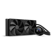 Chłodzenie wodne - NZXT Kraken Plus 280 Procesor Chłodnica cieczy all-in-one 14 cm Czarny RL-KN280-B2 - miniaturka - grafika 1