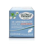 Podpaski - Vivicot Bio PODPASKI NA NOC ZE SKRZYDEŁKAMI, Z ORGANICZNEJ BAWEŁNY, BEZ CHLORU, 10 sztuk - VIVICOT PUROCOTONE - miniaturka - grafika 1