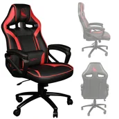 Fotele gamingowe - Fotel gamingowy obrotowy Drakkar Thor Konix - miniaturka - grafika 1