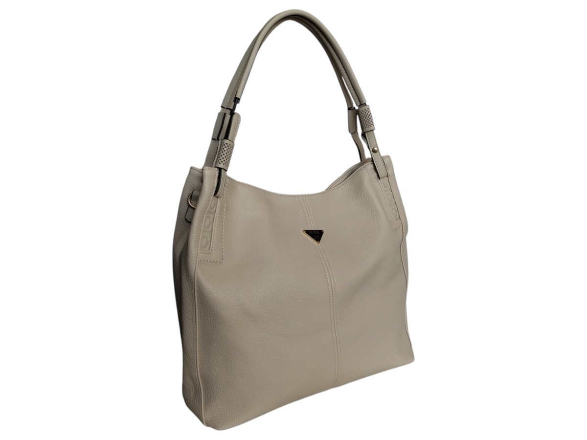 Torba Damska, Modna Miejska Torebka Shopper Na Ramię, Beżowy