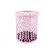 Inne akcesoria do piór i długopisów - Leviatan Kubek na długopisy pudrowy róż - miniaturka - grafika 1