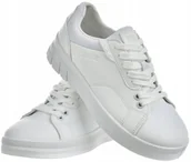 Trampki damskie - Damskie trampki Big Star NN274458 biały 38 - miniaturka - grafika 1