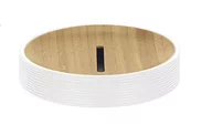 Akcesoria łazienkowe - Kleine Wolke 5079100852 kubek na szczoteczki do zębów Kyoto, akcesoriów, biały 5079100853 - miniaturka - grafika 1