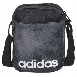 Saszetka adidas Linear G Org JV5274 czarny one size - Nerki - miniaturka - grafika 1
